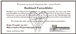 Nachruf Traueranzeige